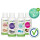 SET: FRESH AIR Vegans Kashmir Cherry Pure  Wildrose Luftreinigungs-Konzentrat 100ml