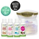 MSET: MASTER Bowl 4.0 Maxs // - Gold + SET FRESH AIR Vegans 4 x 100ml