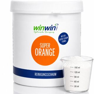 Super Orange WC-Reinigungschaum 1kg mit Messbecher