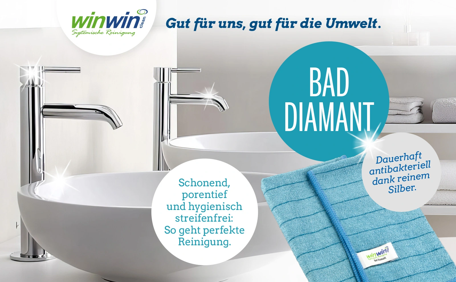 winwinCLEAN Bad Diamant